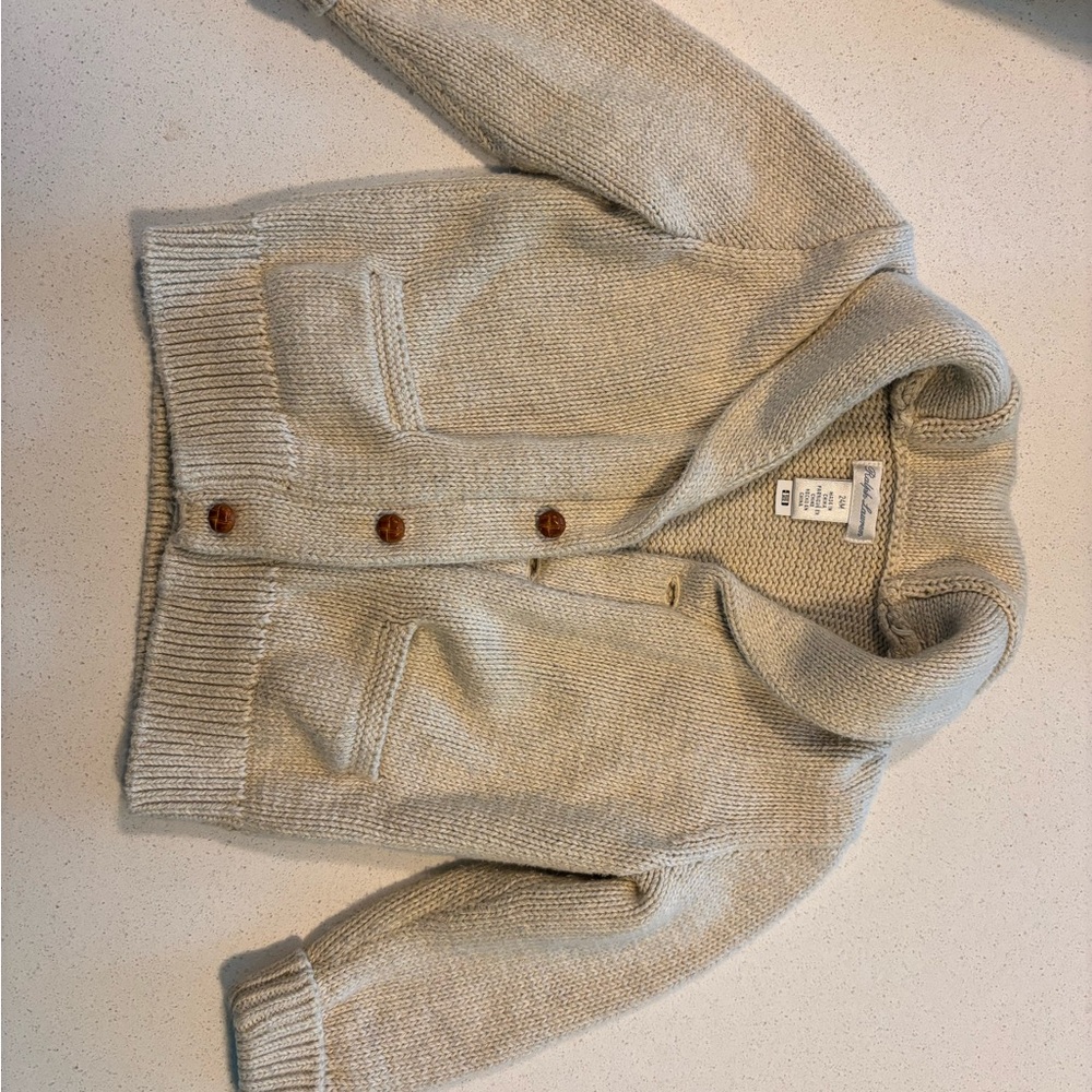 Ralph Lauren Cream Knit Sweater